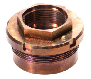 Q Plan-B Omega 30 Cal Suppressor Mount Copper PLANBOMEGA